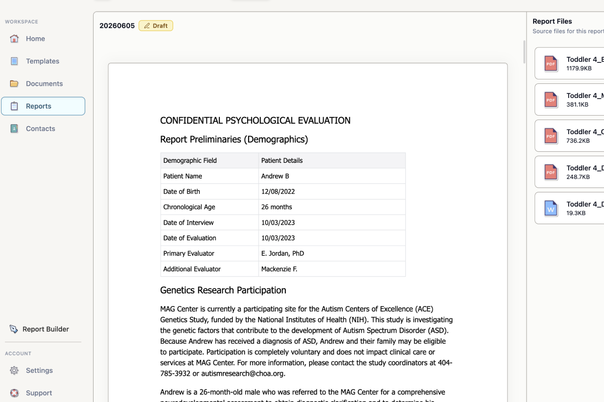 Generated draft with citations